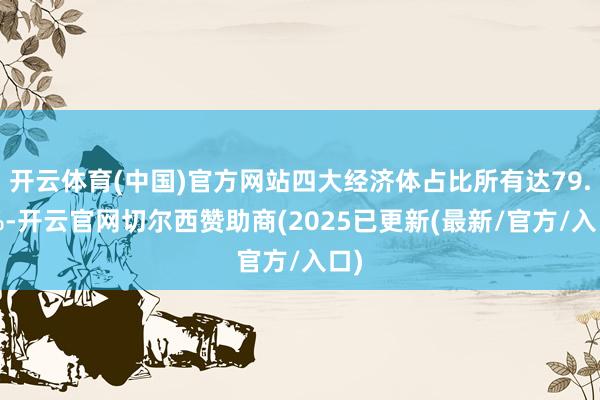 开云体育(中国)官方网站四大经济体占比所有达79.9%-开云官网切尔西赞助商(2025已更新(最新/官方/入口)