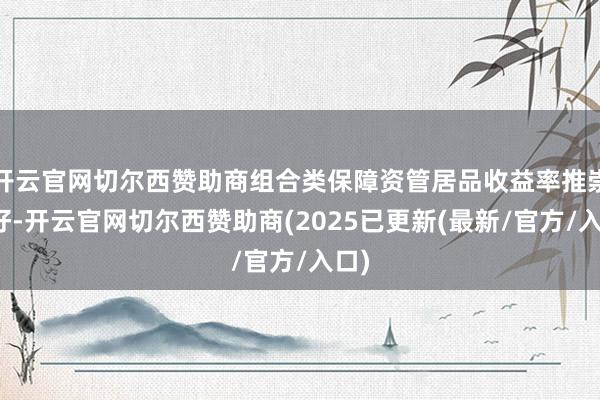 开云官网切尔西赞助商组合类保障资管居品收益率推崇较好-开云官网切尔西赞助商(2025已更新(最新/官方/入口)