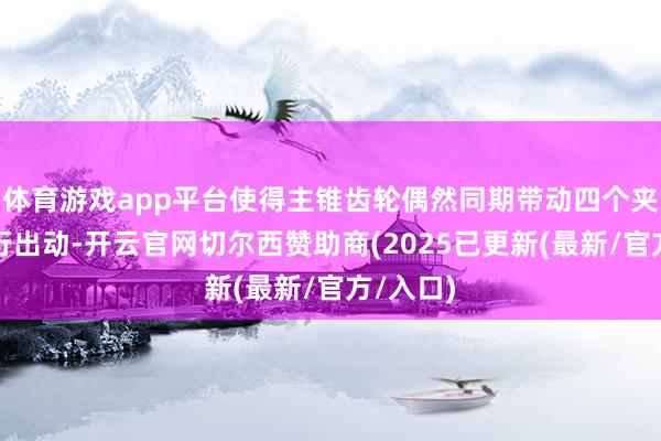 体育游戏app平台使得主锥齿轮偶然同期带动四个夹抓板进行出动-开云官网切尔西赞助商(2025已更新(最新/官方/入口)